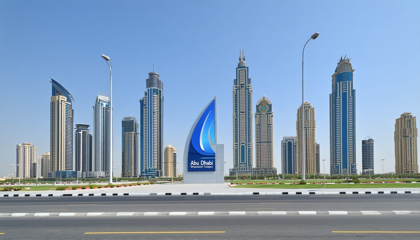 Abu Dhabi Department of Transport logo